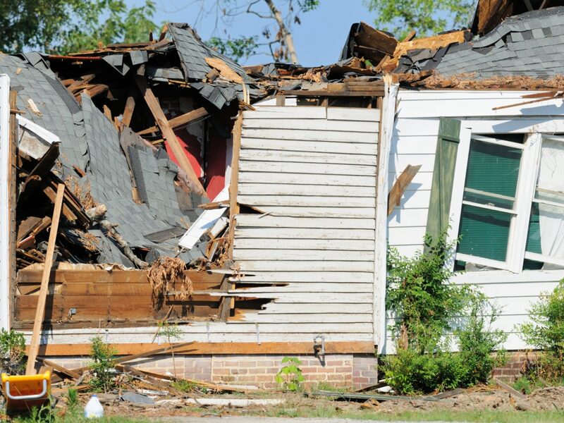 Storm Damage Restoration crew working in Indianapolis, IN - Independent Restoration Services